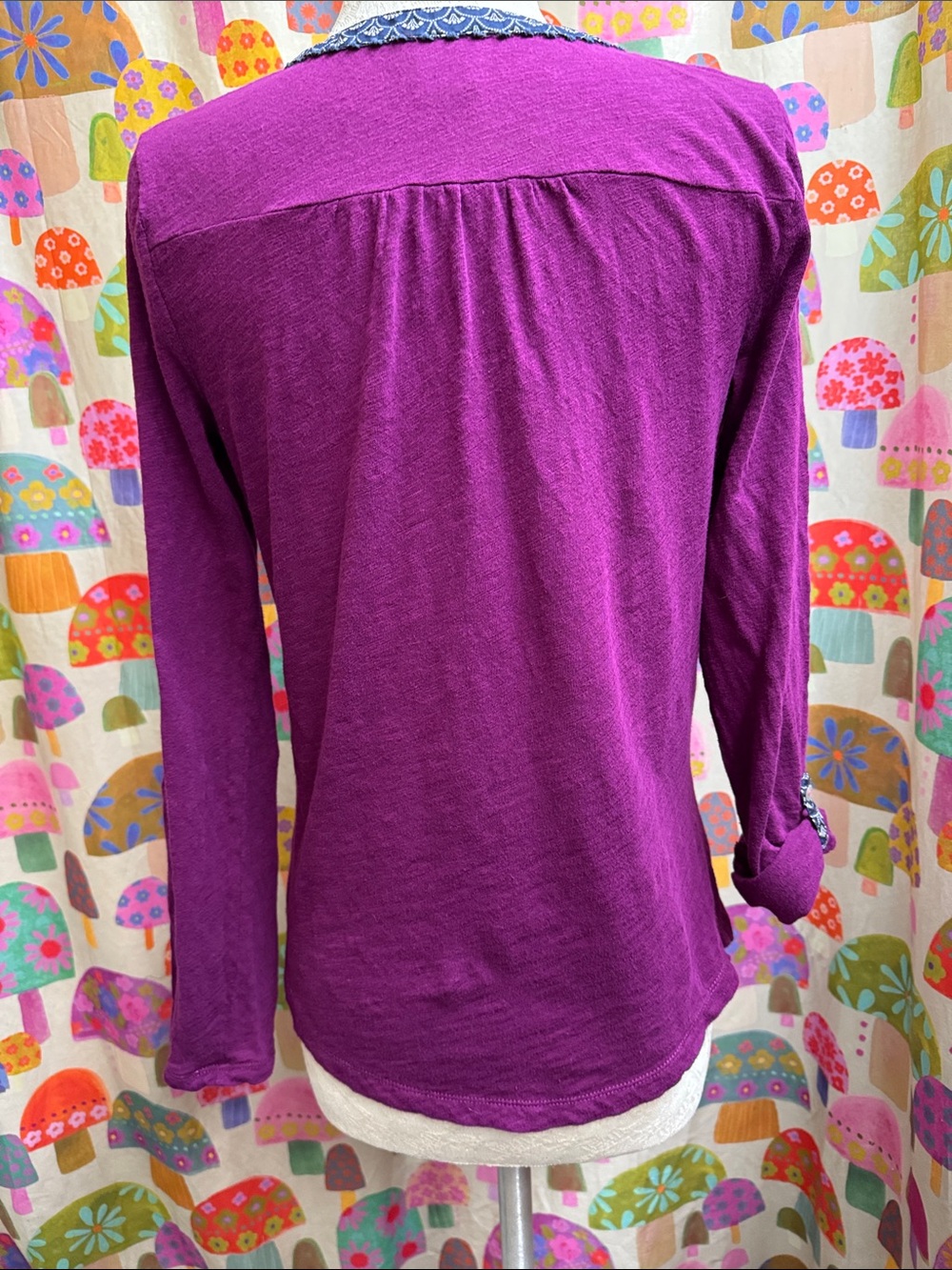 Akemi & Kin L/S Bohemian Shirt. Small - Picture 5 of 11